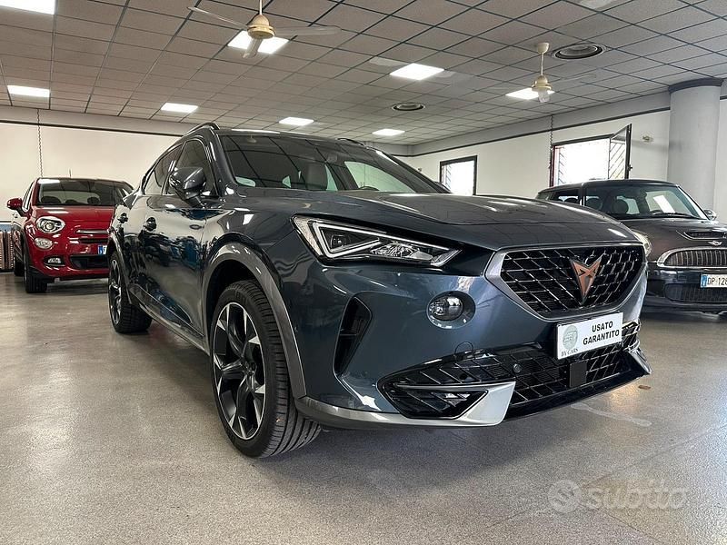 Usata Cupra Formentor 150 CV (110 kW) 2022 Blu scuro SUV