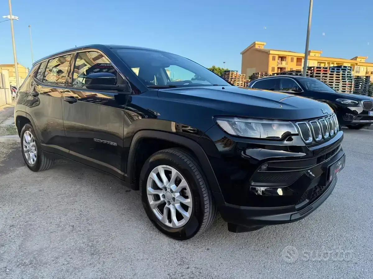 Usata Jeep Compass 131 CV (96 kW) 2022 Nero SUV
