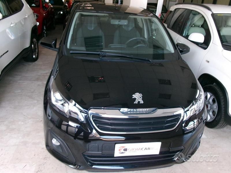 Usata Peugeot 108 Allure 72 CV (52 kW) 2019 Nero Utilitaria