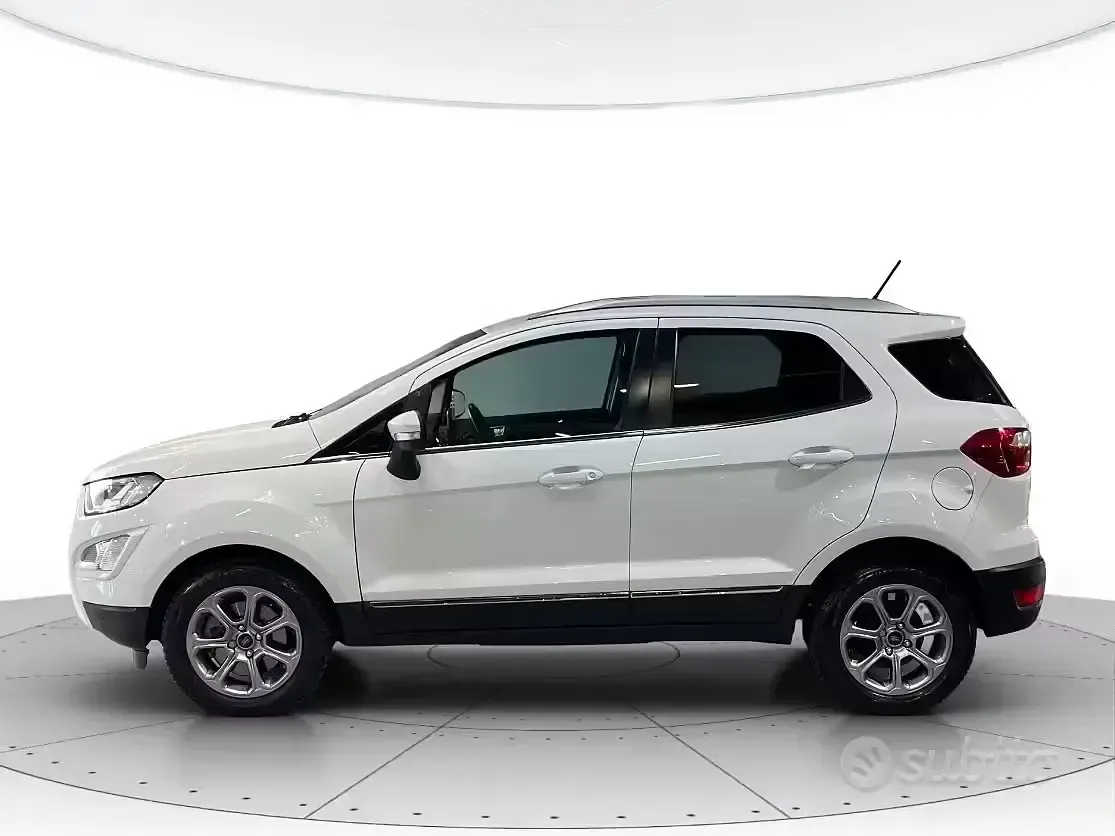 Usata Ford Ecosport Titanium 100 CV (73 kW) 2018 Bianco SUV