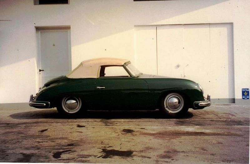 Usata Porsche 356 60 CV (44 kW) 1952 Verde Cabrio