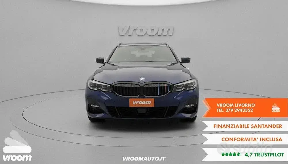 Usata BMW 330 M Sport 265 CV (194 kW) 2019 Blu/azzurro Station wagon