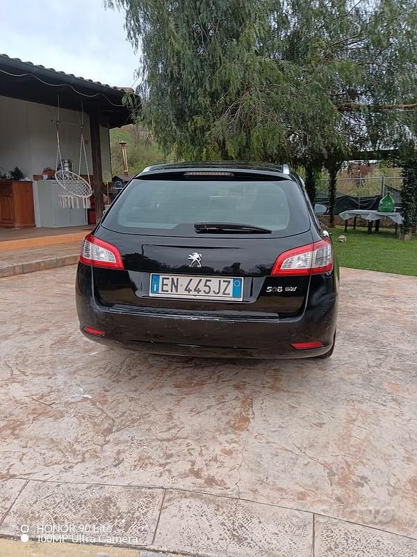 Usata Peugeot 508 SW 115 CV (84 kW) 2012 Nero Station wagon