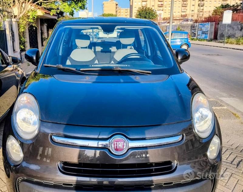 Usata Fiat 500L Easy 80 CV (58 kW) 2013 Nero Monovolume