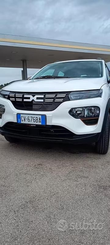 Usata Dacia Spring 30 kW (41 CV) 2024 Bianco Utilitaria