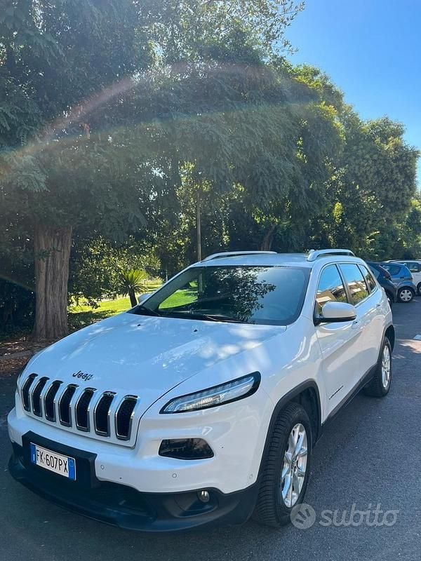 Usata Jeep Cherokee 200 CV (147 kW) 2017 Bianco SUV