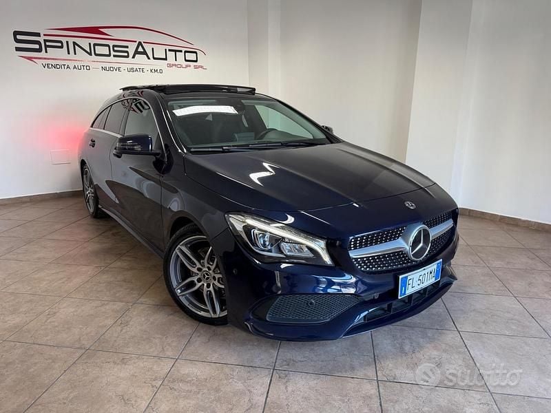 Usata Mercedes CLA220 Premium 177 CV (130 kW) 2017 Blu Berlina