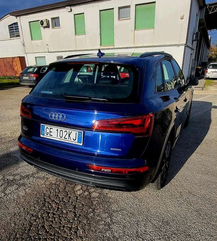 Usata Audi Q5 Advanced 204 CV (150 kW) 2021 Blu/azzurro SUV