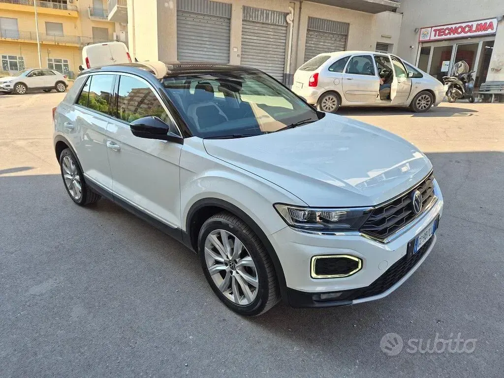 Usata VW T-Roc 150 CV (110 kW) 2020 Bianco SUV