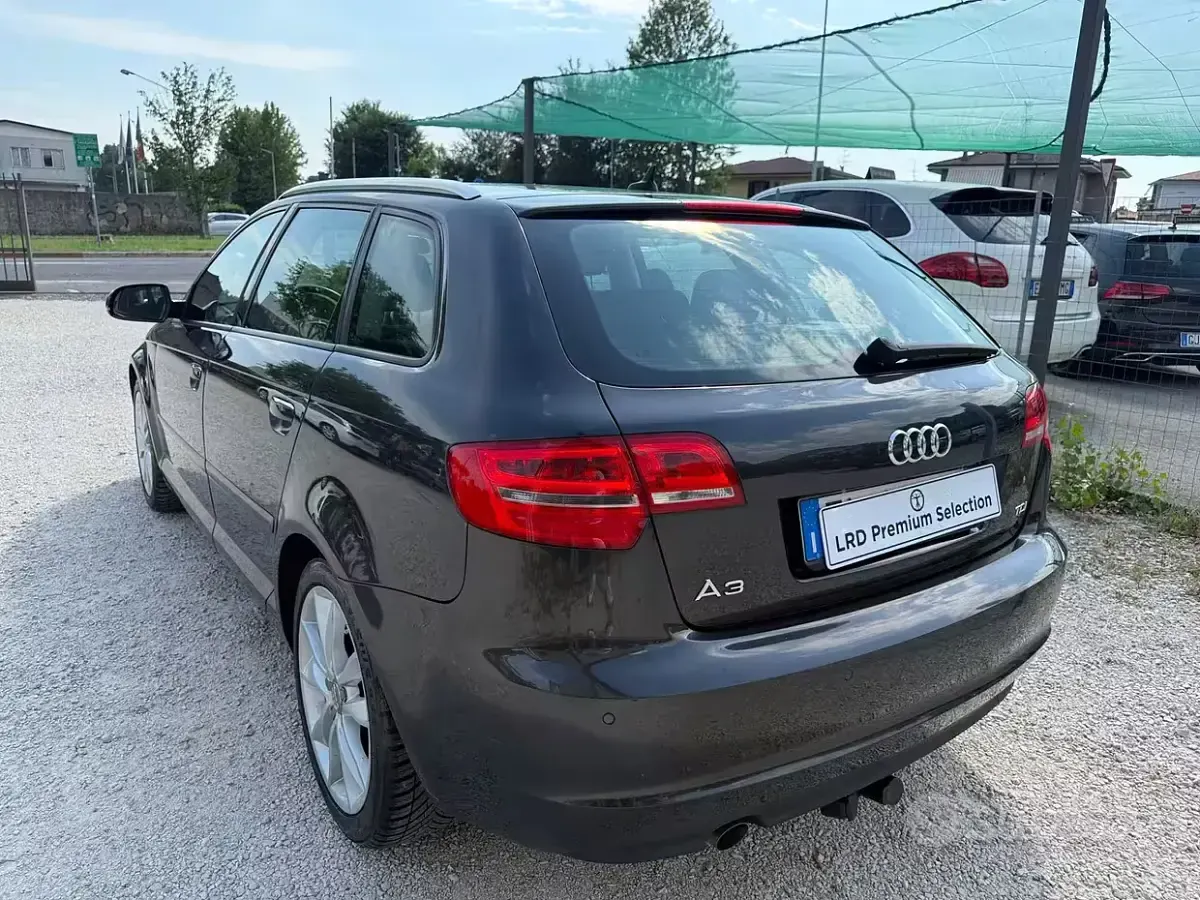 Usata Audi A3 Ambition 140 CV (102 kW) 2011 Nero Utilitaria