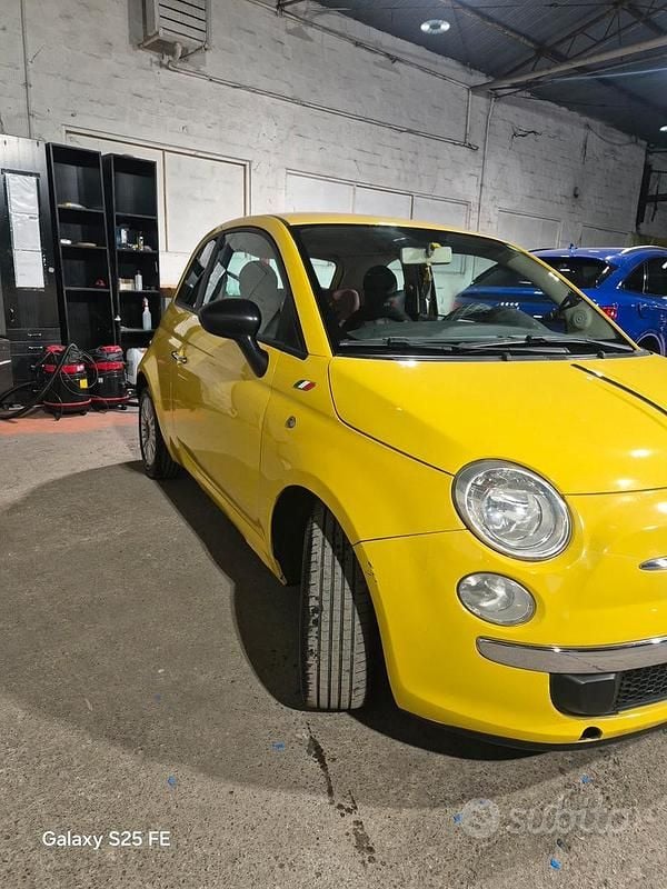 Usata Fiat 500 Pop 2008 Giallo Utilitaria