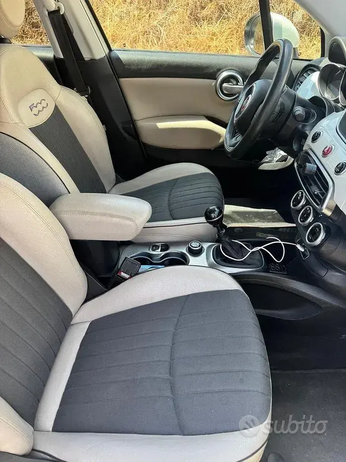 Usata Fiat 500 120 CV (88 kW) 2017 Bianco Station wagon