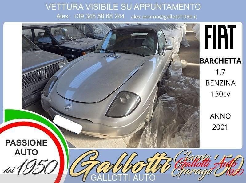 Usata Fiat Barchetta 130 CV (95 kW) 2001 Argento Cabrio