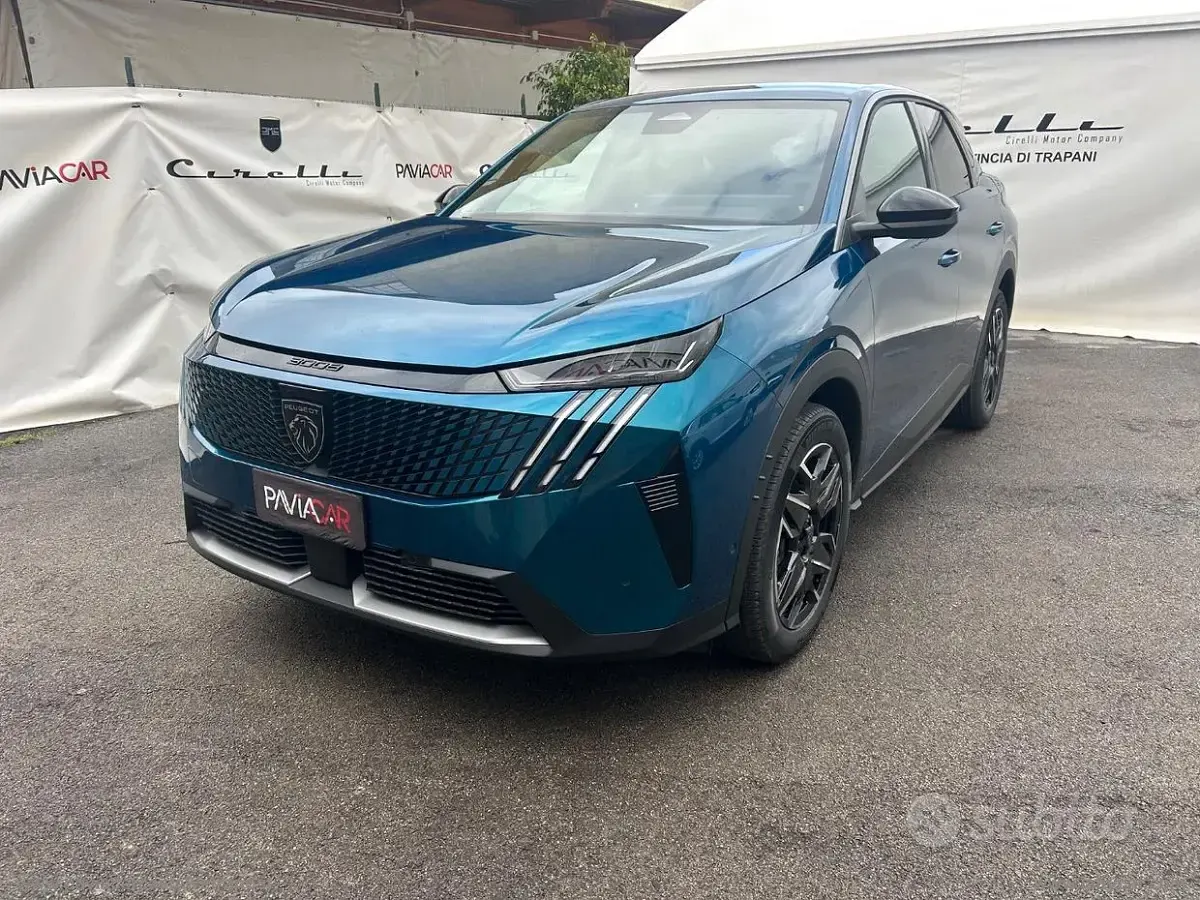 Nuova Peugeot 3008 Allure 136 CV (100 kW) 2025 Blu SUV
