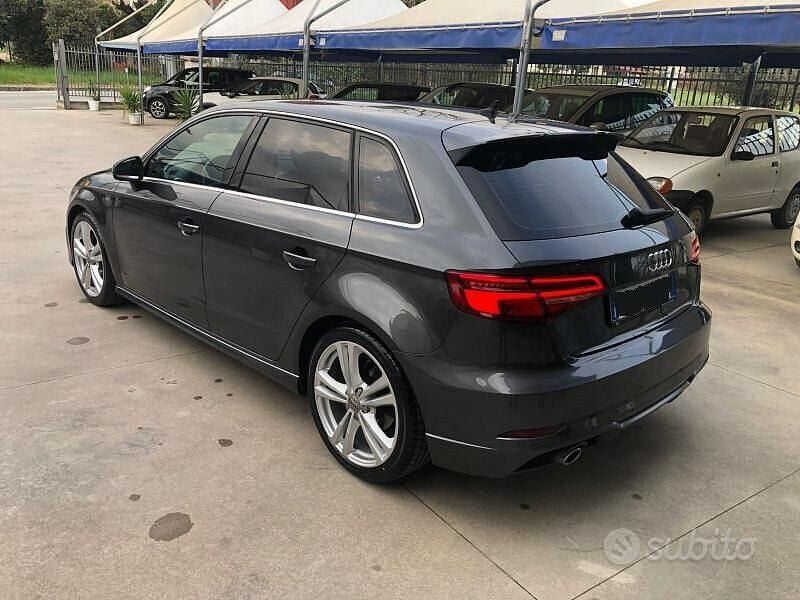 Usata Audi A3 116 CV (85 kW) 2019 Grigio Berlina