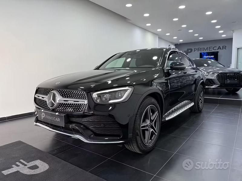 Brugt Mercedes GLC300 Premium 245 HK (180 kW) 2020 Sort Coupe