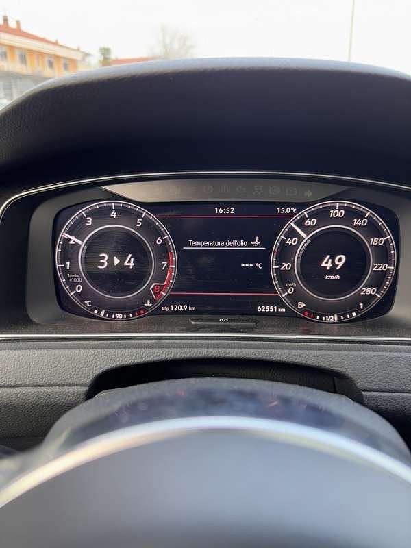 Usata VW Golf VII GTI 245 CV (180 kW) 2019 Blu Berlina