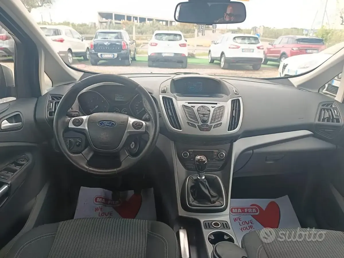 Usata Ford C-MAX Titanium 115 CV (84 kW) 2014 Grigio Monovolume