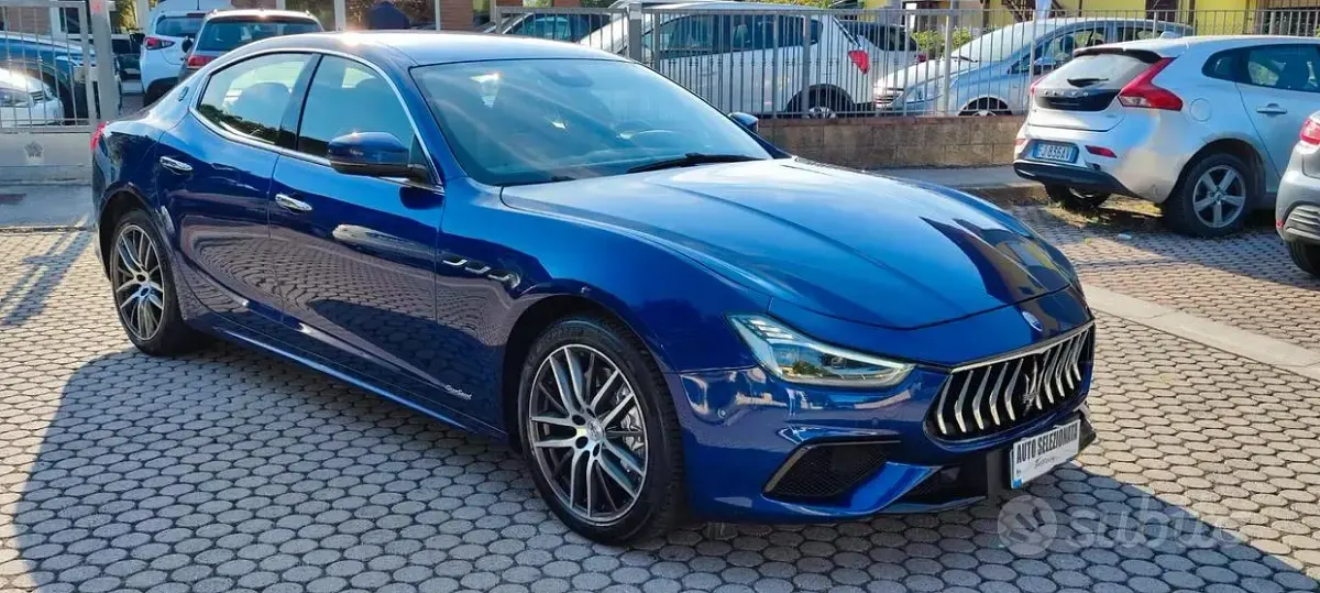 Usata Maserati Ghibli 430 CV (316 kW) 2018 Bluazzurro Berlina