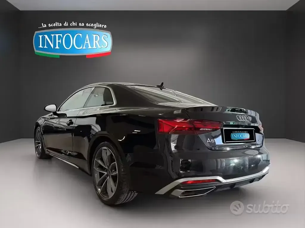 Usata Audi A5 S-Line 265 CV (194 kW) 2022 Nero metallizzato Coupé