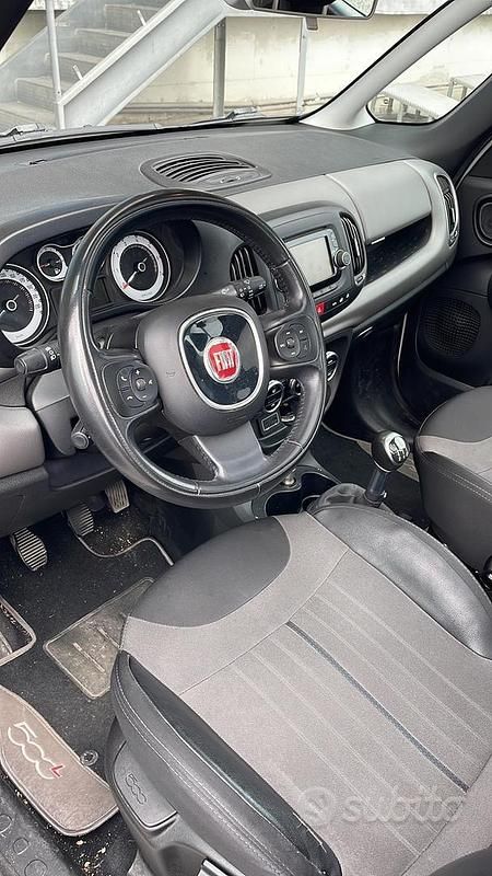 Usata Fiat 500L Pop Star 95 CV (69 kW) 2016 Bianco Monovolume