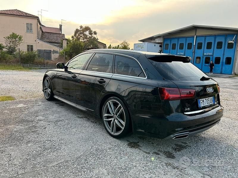 Usata Audi A6 S-Line 190 CV (139 kW) 2018 Nero Berlina