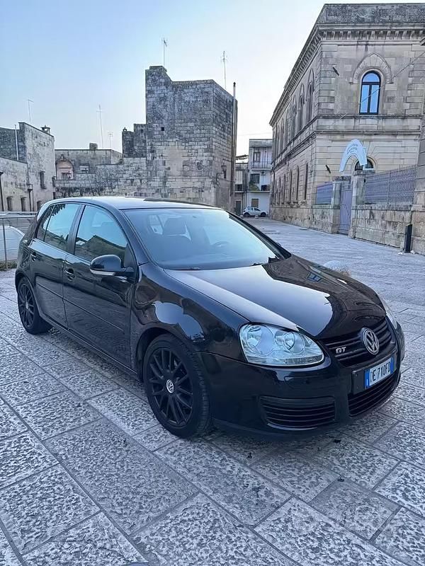 Usata VW Golf V GTD 170 CV (125 kW) 2007 Nero Berlina