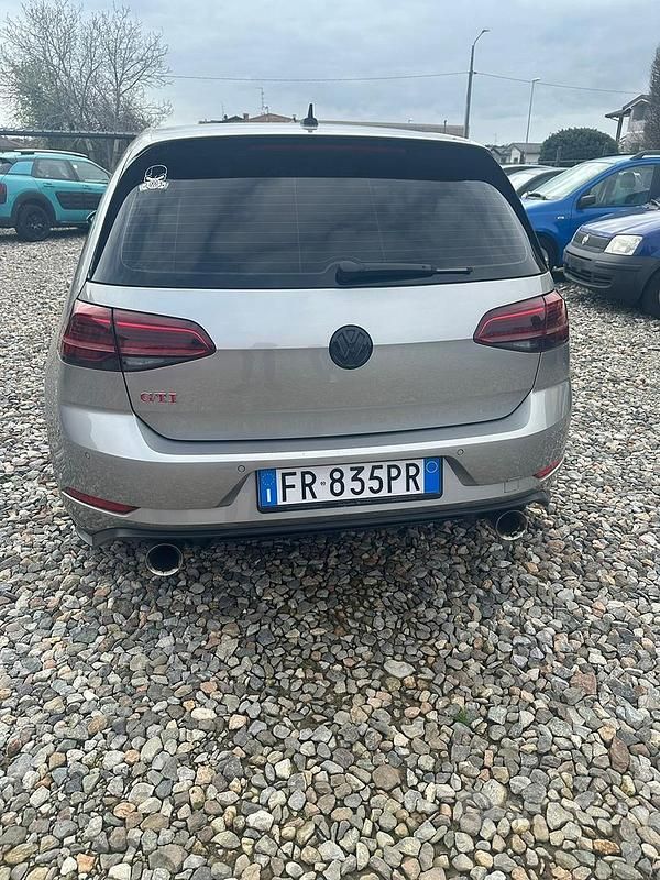 Usata VW Golf VII GTI 245 CV (180 kW) 2018 Grigio Berlina
