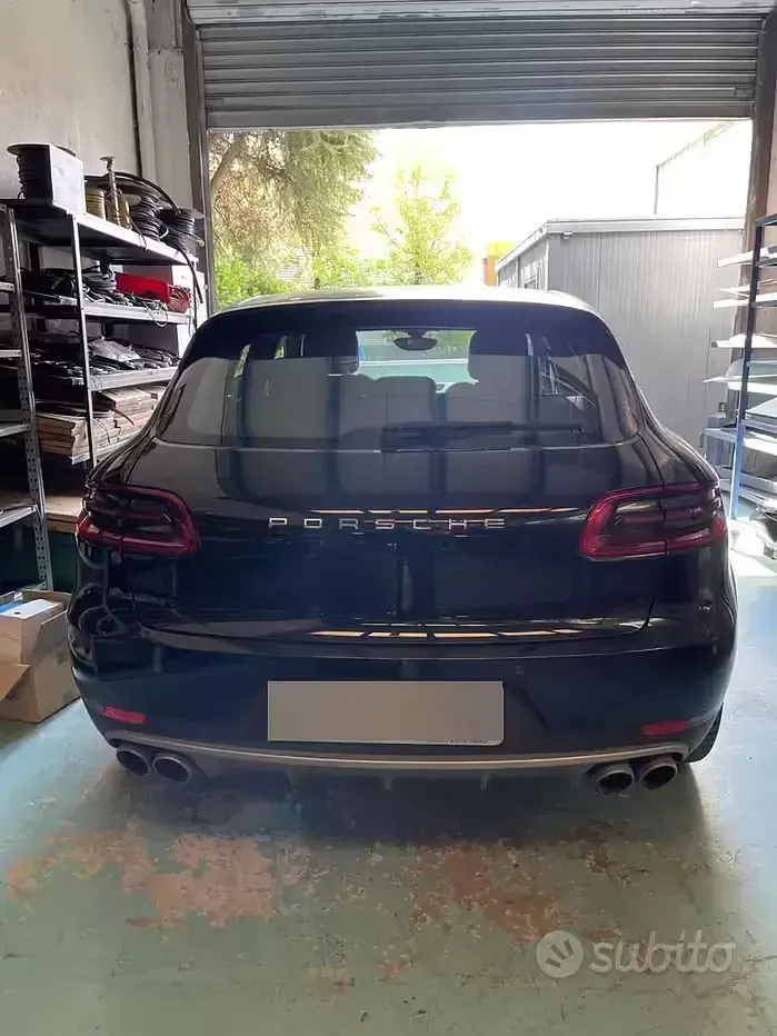 Usata Porsche Macan 250 CV (183 kW) 2015 Nero SUV