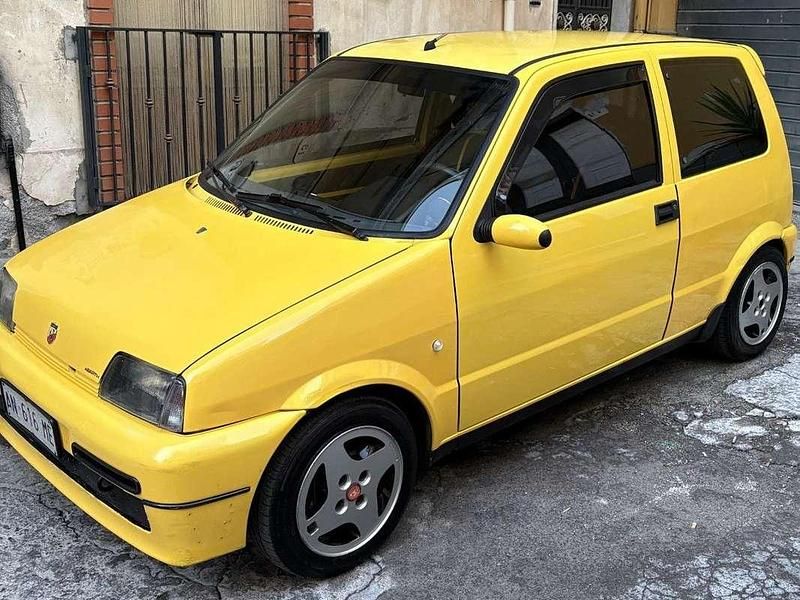 Usata Fiat Cinquecento 54 CV (39 kW) 1997 Giallo Utilitaria
