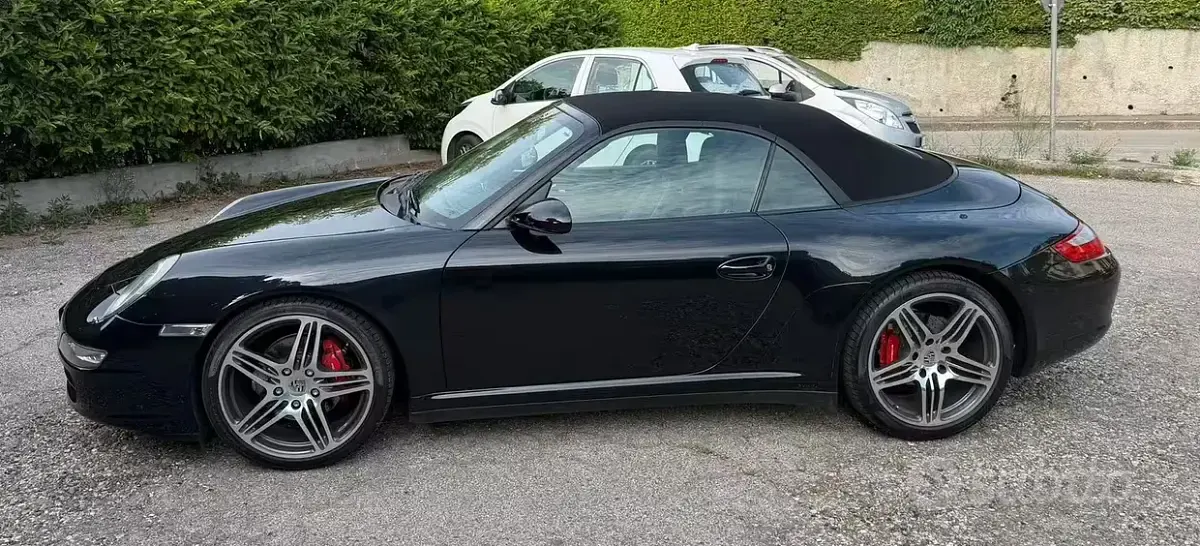 Usata Porsche 911 Carrera 4 Cabriolet 325 CV (239 kW) 2007 Nero Cabrio