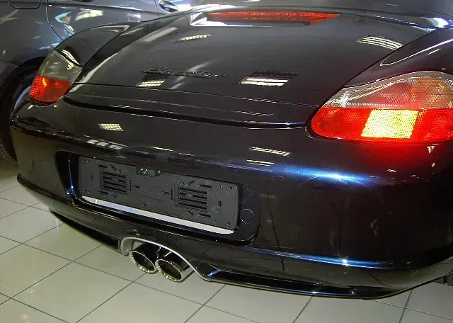 Usata Porsche Boxster 228 CV (167 kW) 2003 Blu met. Cabrio
