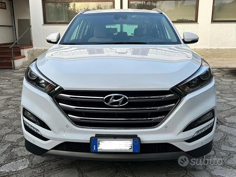 Usata Hyundai Tucson Turbo 116 CV (85 kW) 2015 Bianco SUV
