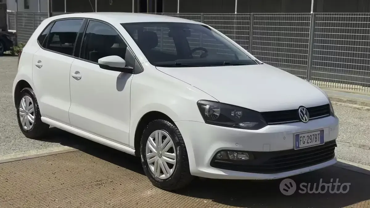 Usata VW Polo Trendline 60 CV (44 kW) 2016 Bianco Berlina