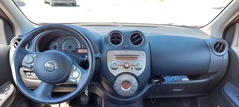 Usata Nissan Micra Acenta 80 CV (58 kW) 2011 Rosso Berlina