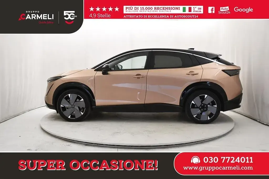 Usata Nissan Ariya Advance 159 kW (217 CV) 2024 Arancione SUV