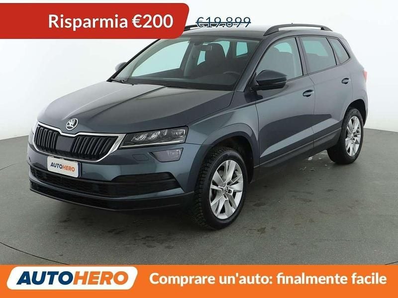 Usata Skoda Karoq Ambition 150 CV (110 kW) 2019 Grigio SUV