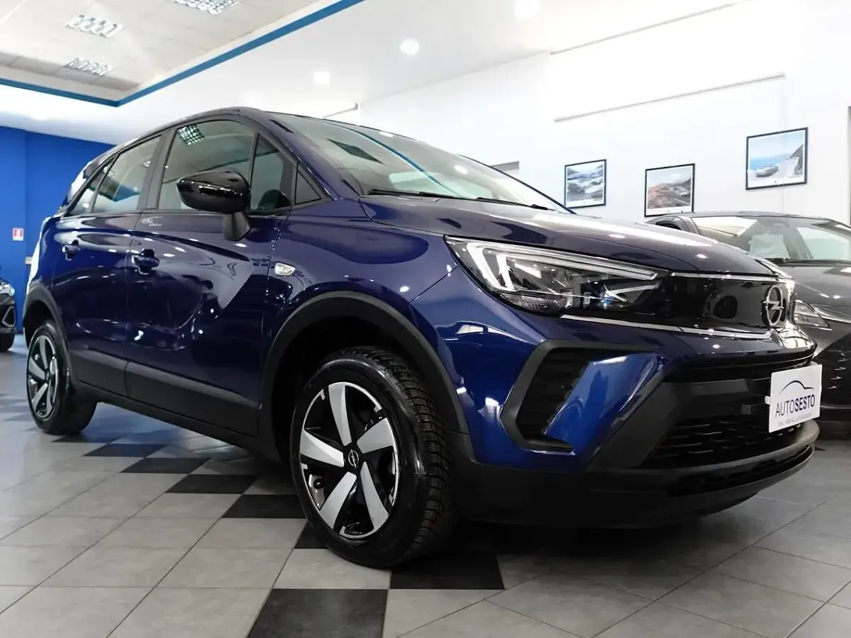 Usata Opel Crossland Edition 110 CV (80 kW) 2023 Blu SUV