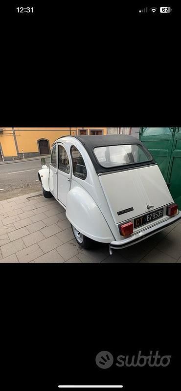 Occasion Citroën 2CV 29 ch (21 kW) 1985 Blanc Berline