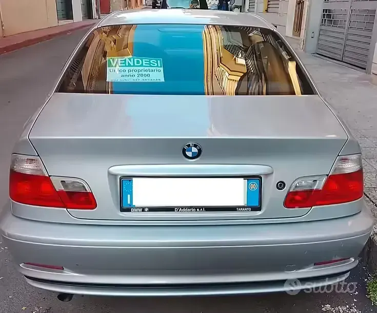 Usata BMW 318 118 CV (86 kW) 2000 Grigio Coupé