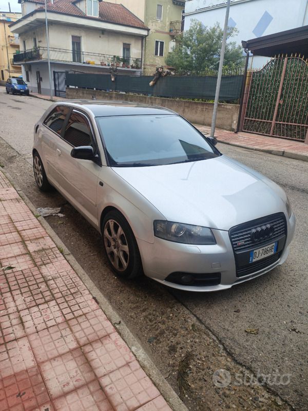 Usata Audi A3 S-Line 140 CV (102 kW) 2007 Grigio Coupé