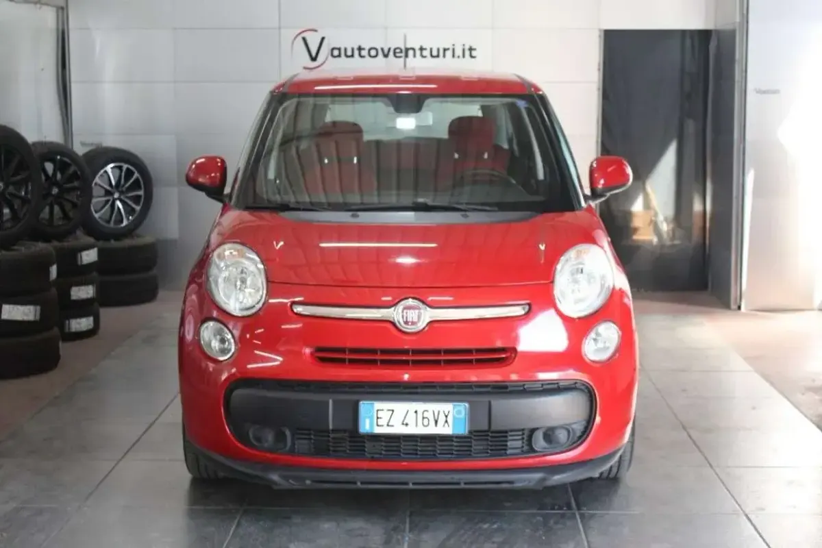 Usata Fiat 500L Pop Star 84 CV (61 kW) 2015 Rosso Monovolume