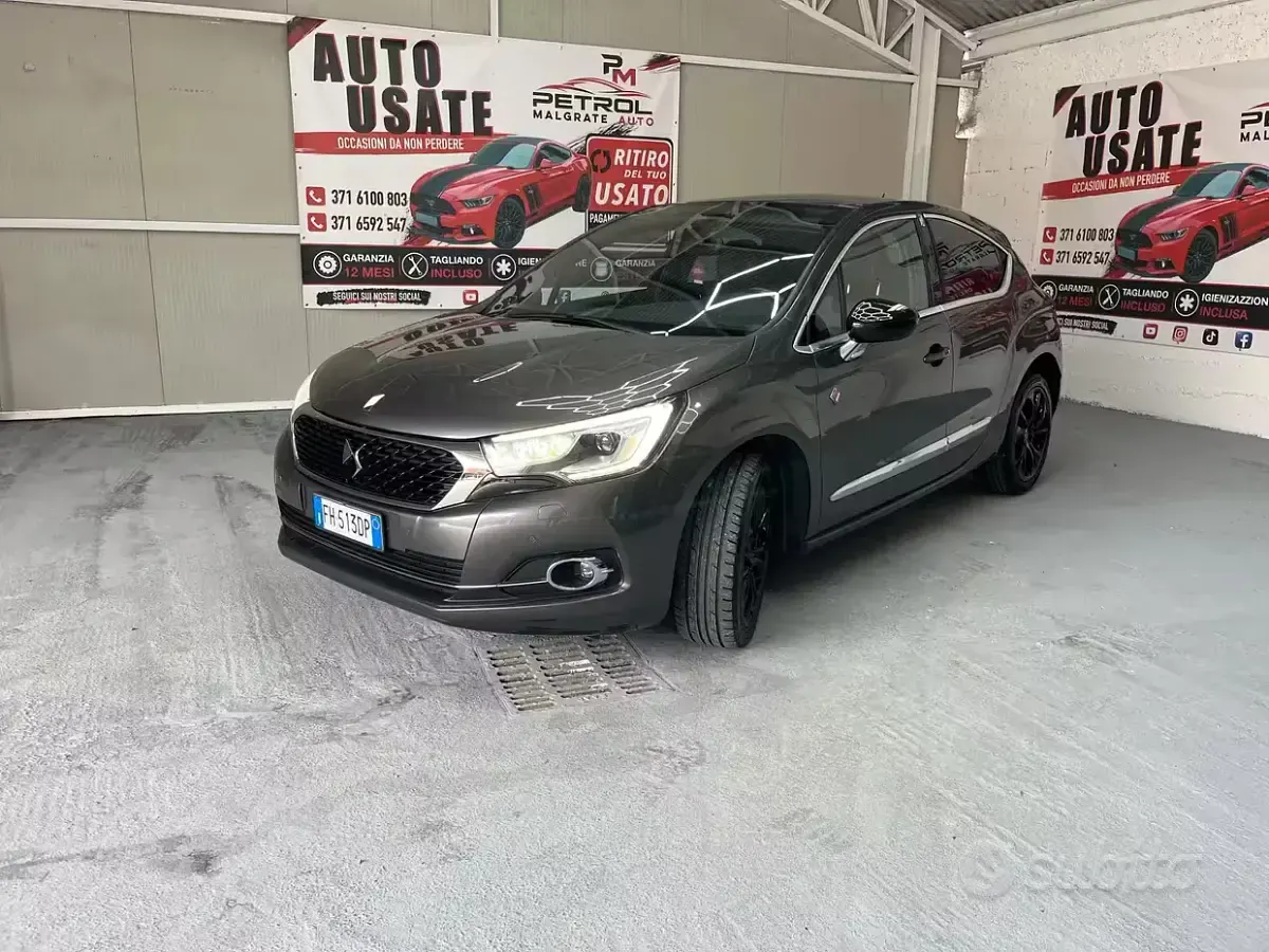 Usata DS Automobiles DS4 Crossback 120 CV (88 kW) 2017 Grigio SUV
