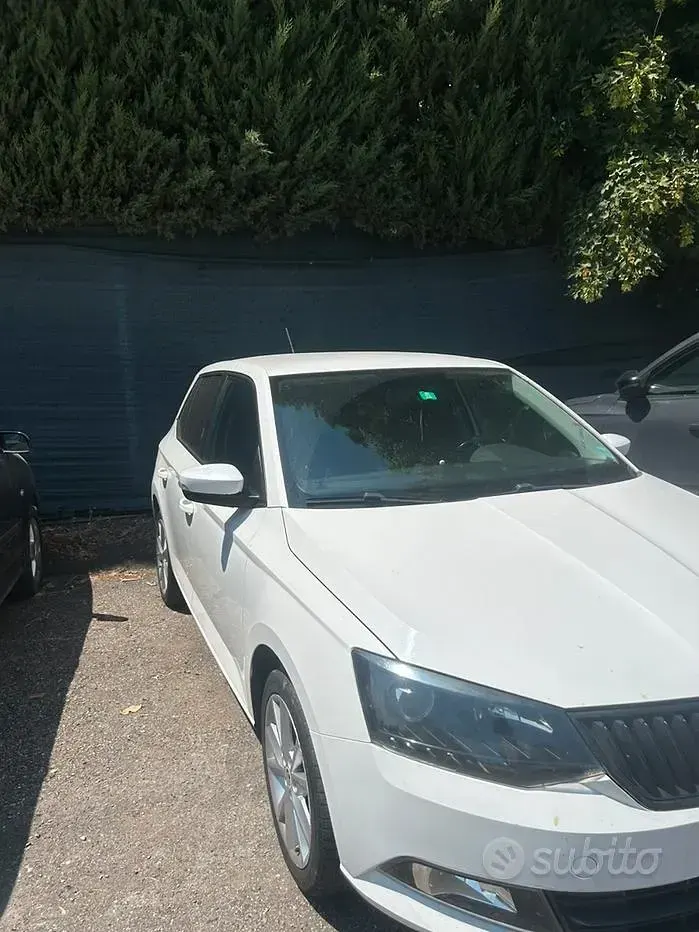Usata Skoda Fabia 75 CV (55 kW) 2016 Bianco Berlina