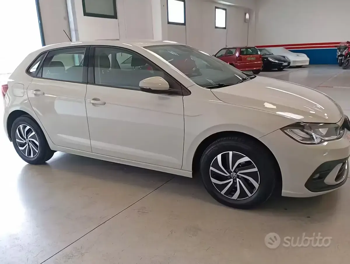 Usata VW Polo 95 CV (69 kW) 2022 Bianco Utilitaria