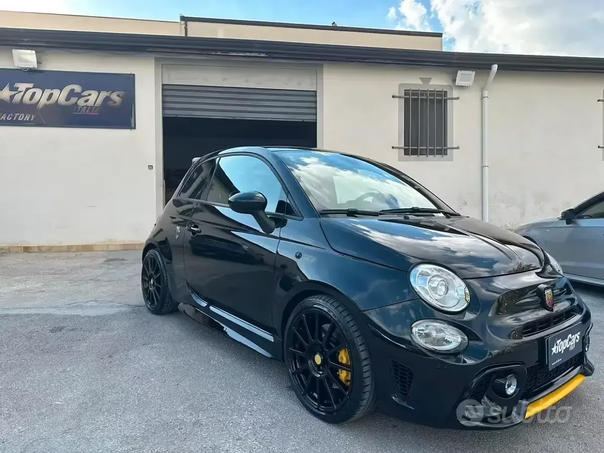 Usata Abarth 595 Competizione 180 CV (132 kW) 2018 Nero Utilitaria
