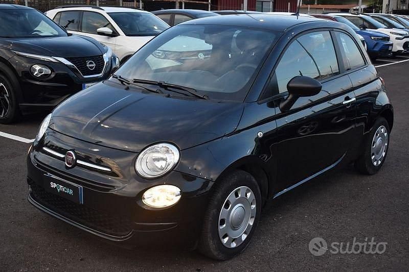 Nero Usata 2022 Fiat 500 Tre volumi | 12.500 € (Buon prezzo) - Immagine 1/4