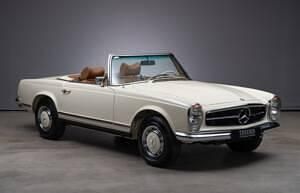 Usata Mercedes SL280 170 CV (125 kW) 1969 Beige Cabrio