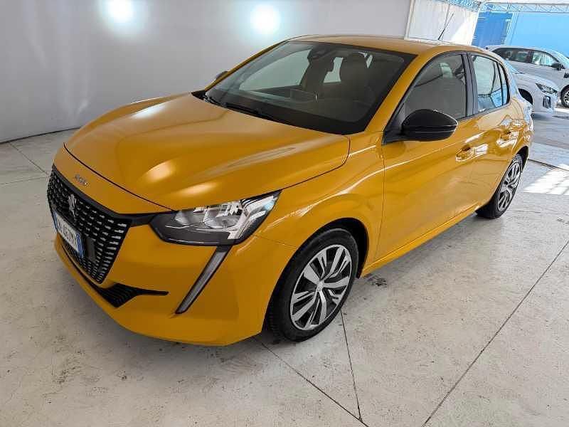 Usata Peugeot 208 Active 75 CV (55 kW) 2023 Giallo Utilitaria