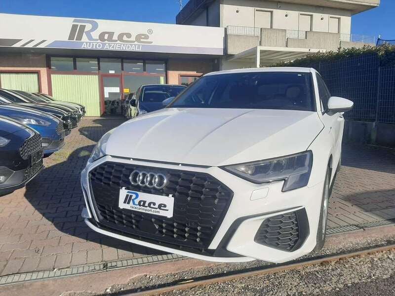 Usata Audi A3 S-Line 204 CV (150 kW) 2022 Bianco Berlina
